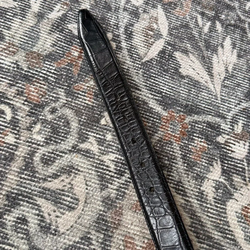 Harold’s leather belt
